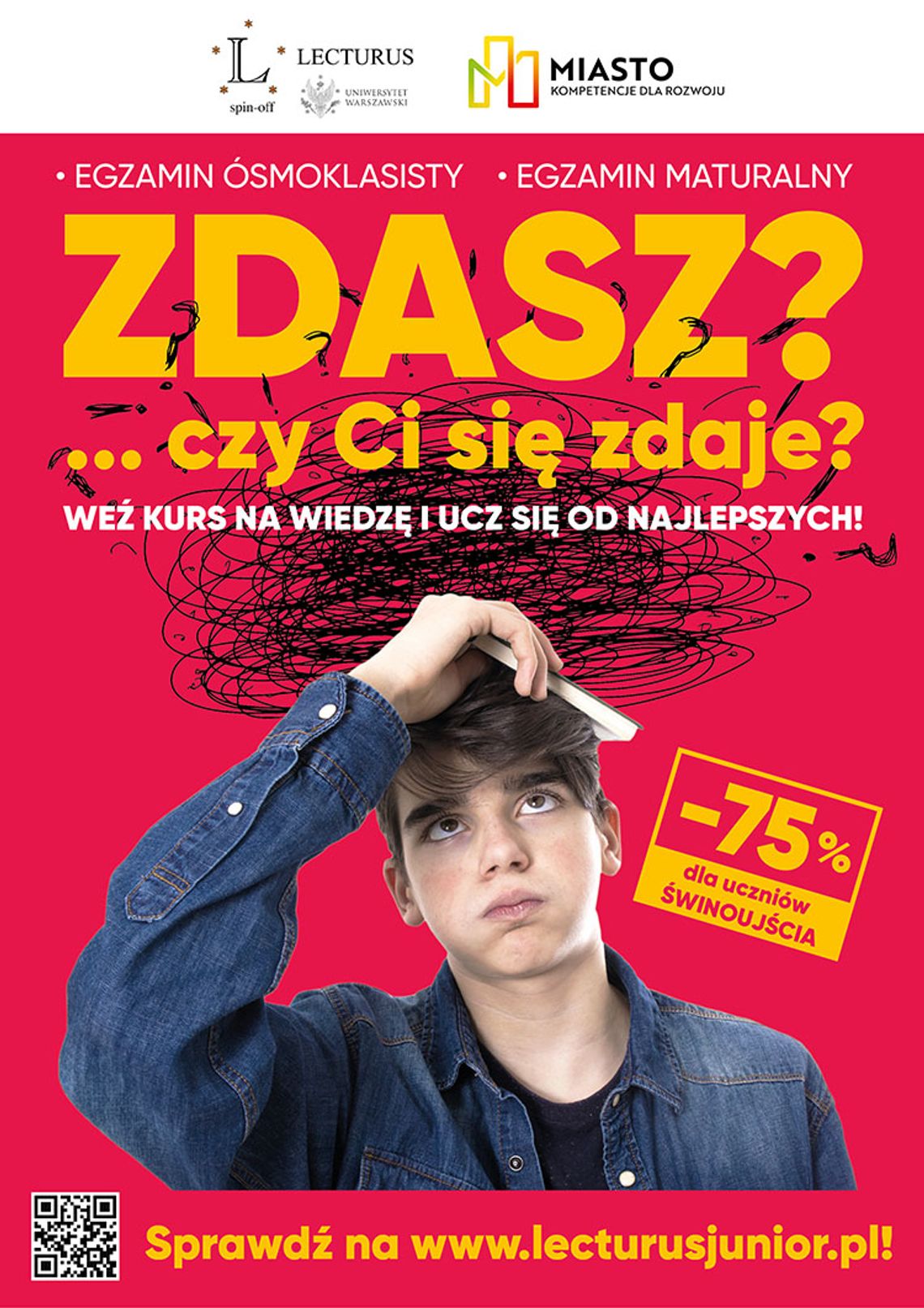 Oferta kursów dla uczniów klas ósmych i maturzystów