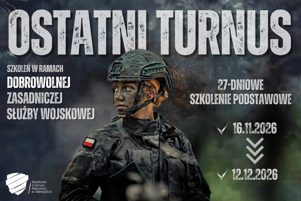 Ostatnia szansa w tym roku! #ZostańŻołnierzem