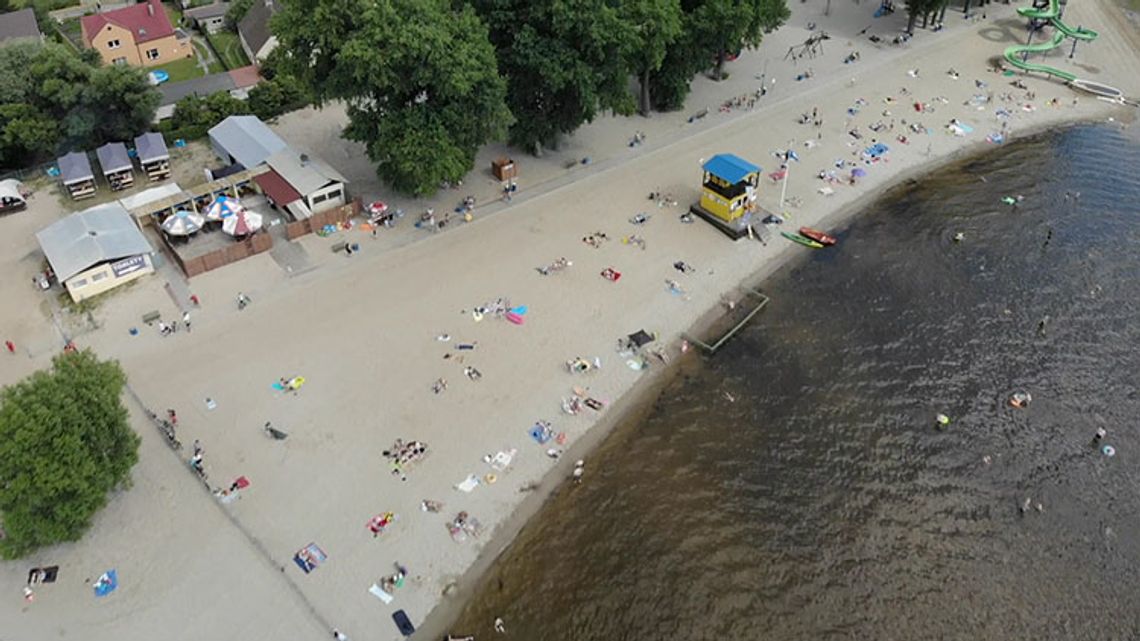 Plaża w Lubczynie otwarta
