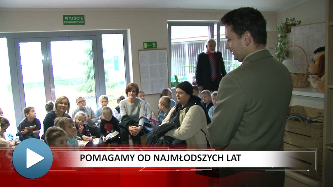 Pomagamy od najmłodszych lat… 