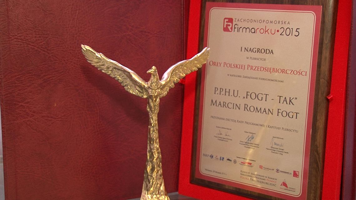 PPHU "Fogt-Tak" – Orłem Polskiej Przedsiębiorczości 2015! 