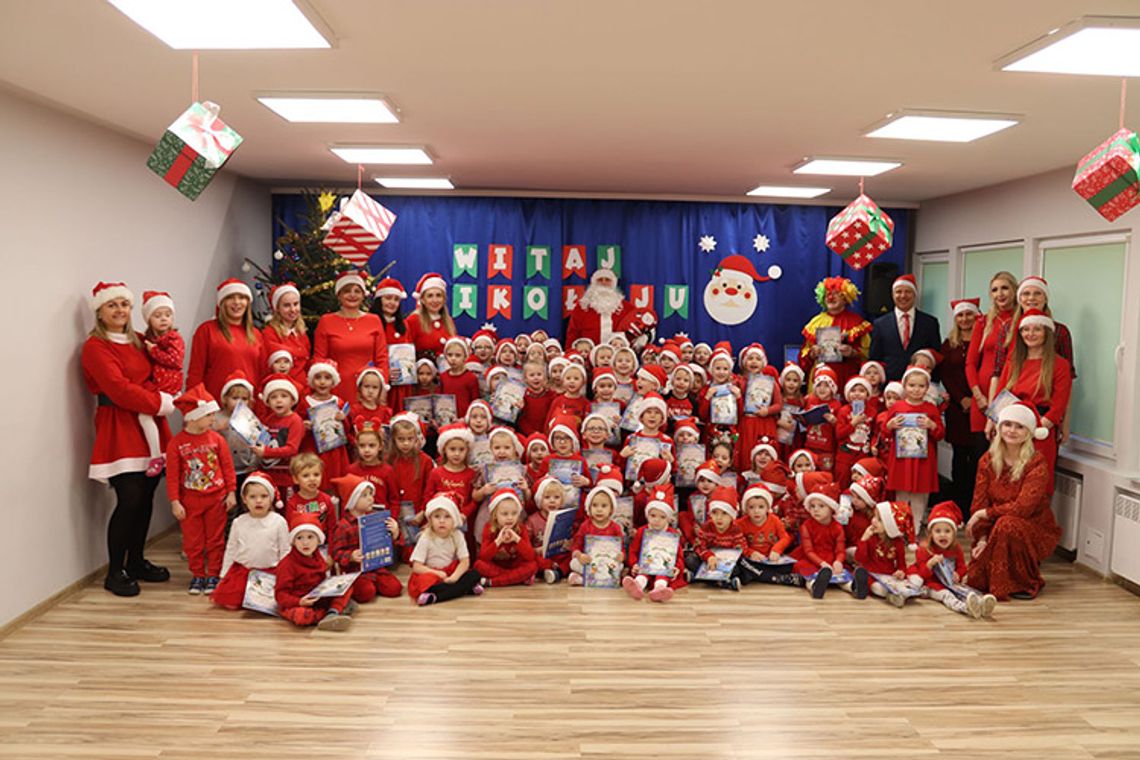 Święty Mikołaj w nowogardzkich przedszkolach