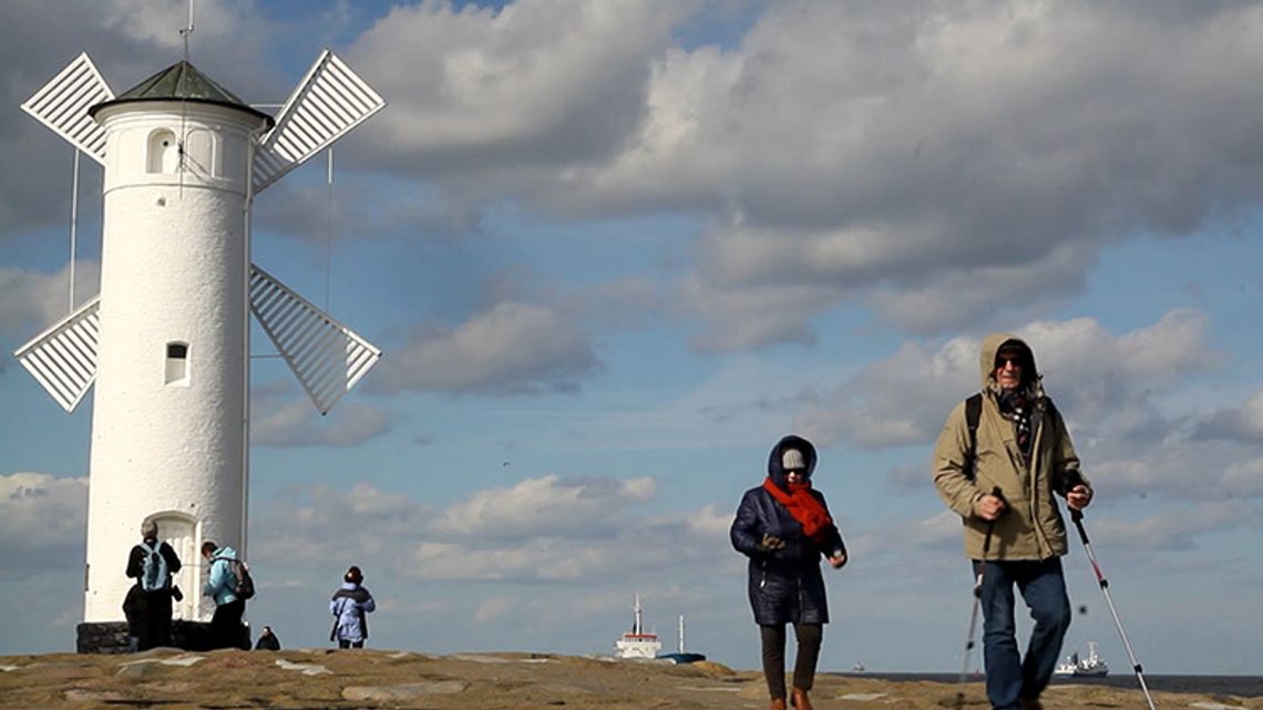 Świnoujście modne także… zimą 