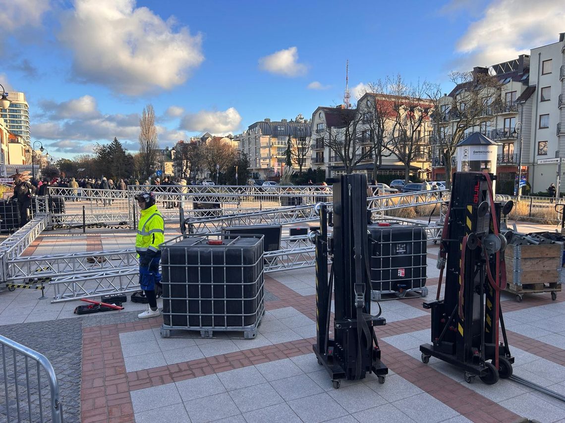 Sylwester w Świnoujściu. Wydarzenie przeniesione na promenadę