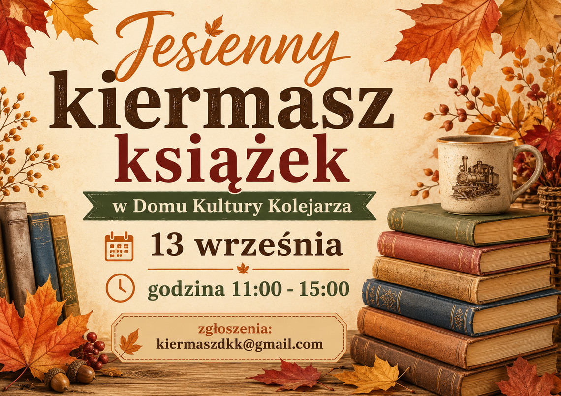 Weź udział w Jesiennym kiermaszu książek w Stargardzie Weź udział w Jesiennym kiermaszu książek w Stargardzie