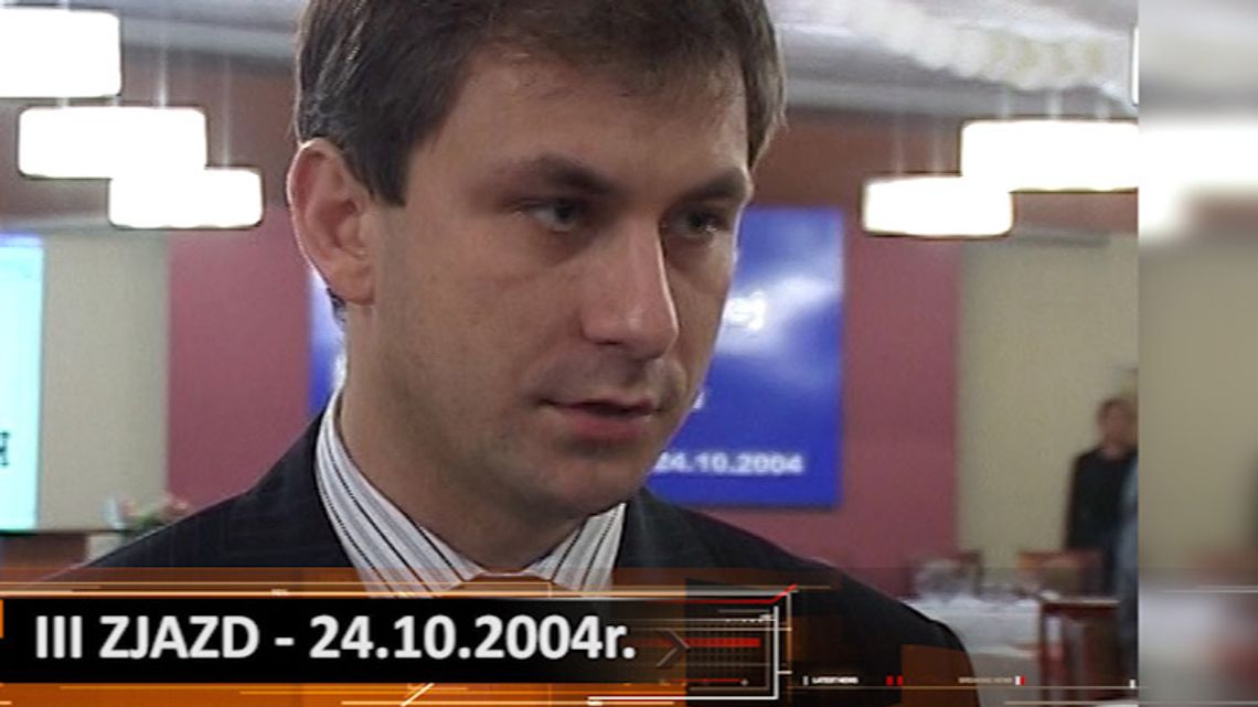 Z archiwum telewizji – III Zjazd SLD – 24.10.2004.