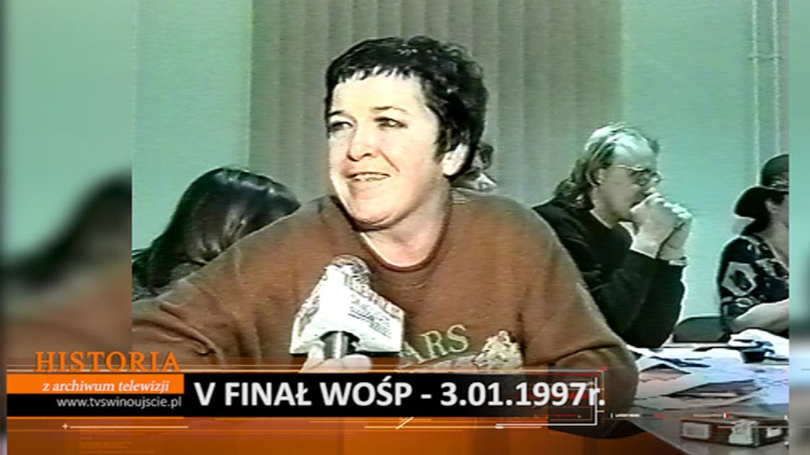 Z archiwum Telewizji – V Finał WOŚP- 3.01.1997