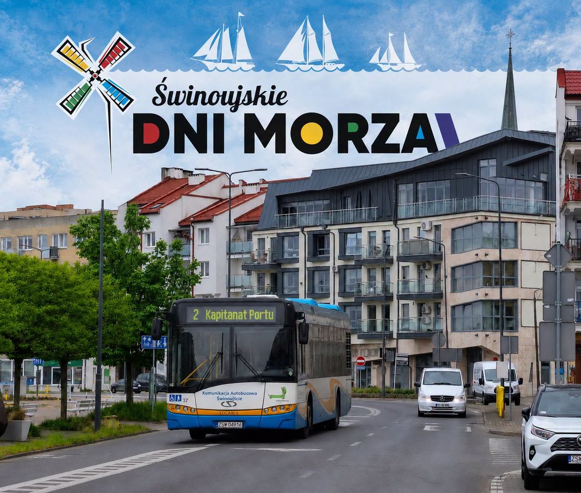 Zmiany w kursowaniu autobusów podczas Dni Morza