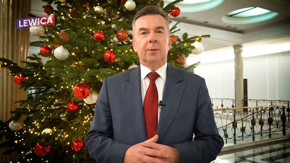 Życzenia świąteczne przekazuje poseł na Sejm RP - Dariusz Wieczorek
