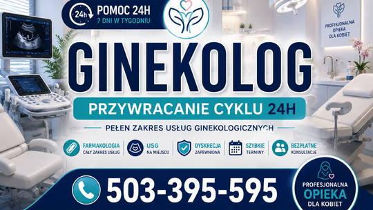 GINEKOLOG FARMAKOLOGIA KOMPLEKSOWE USŁUGI/CAŁA POLSKA/
