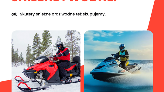 SKUP SKUTERÓW WODNYCH WODNE WODNY ŚNIEŻNYCH QUAD