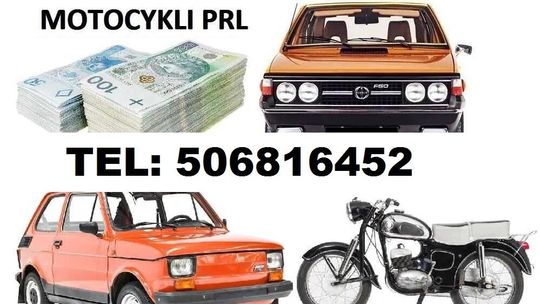 SKUP STARYCH ZABYTKOWYCH MOTOCYKLI MOTOROWERÓW MOTORÓW