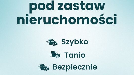 Udzielę pożyczki pod zastaw nieruchomości