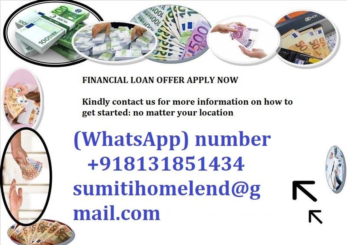 100% GUARANTEED LOAN PROVIDER APPLY TODAY 100% GUARANTEED LOAN PROVIDER APPLY TODAY