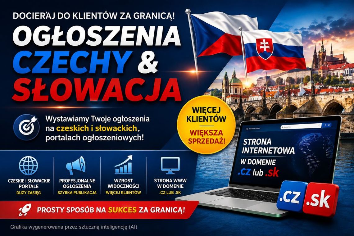 Publikacja ogłoszeń Czechy Słowacja dla firm i usług Publikacja ogłoszeń Czechy Słowacja dla firm i usług