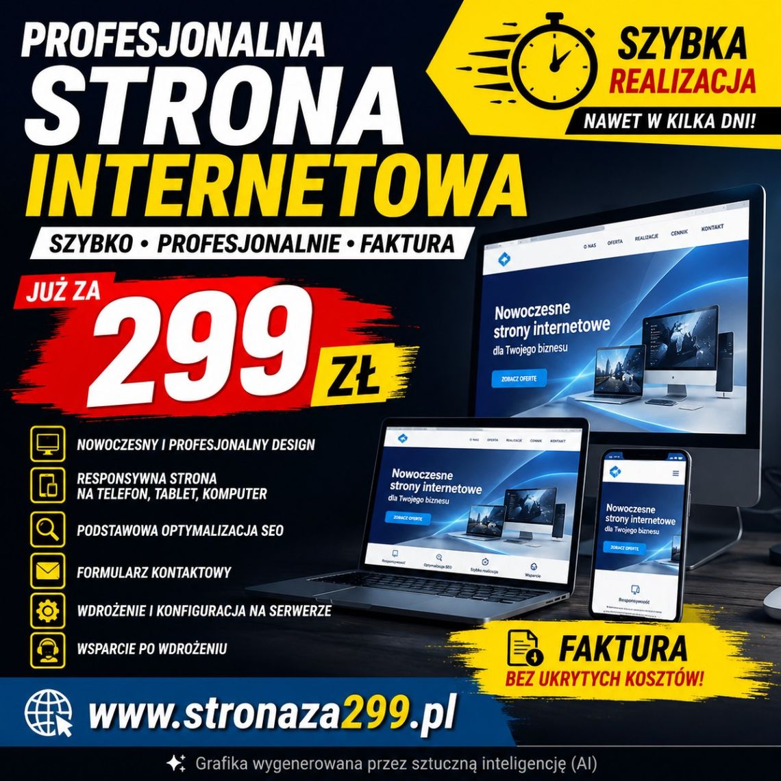 Strona WWW za 299 zł | PROFESJONALNIE | stronaza299.pl Strona WWW za 299 zł | PROFESJONALNIE | stronaza299.pl