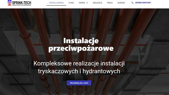 Sprink Tech Systemy przeciwpożarowe