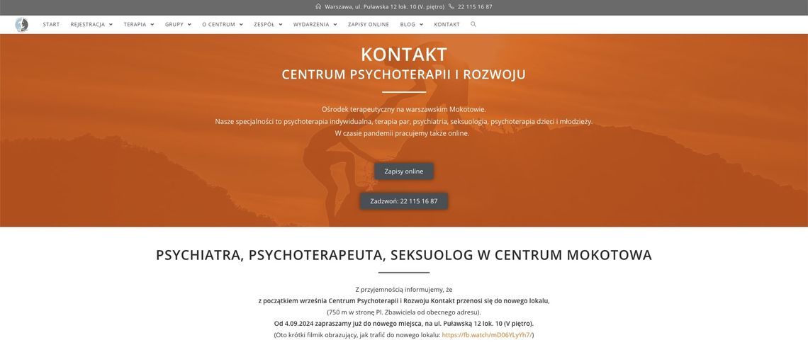 CENTRUM KONTAKT - Poradnia Psychoterapii i Rozwoju