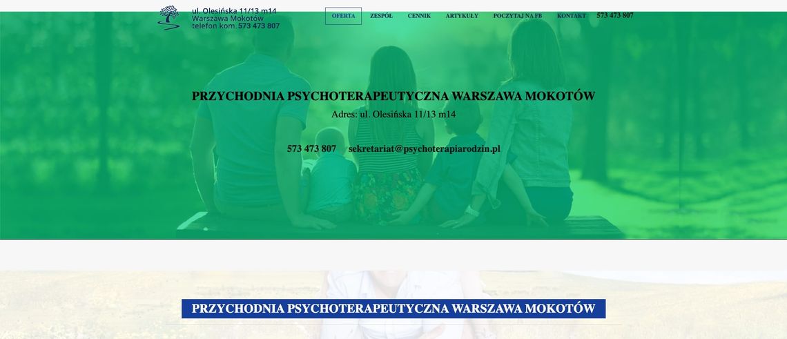 Poradnia Psychoterapeutyczna - psychoterapiarodzin.pl Marcin Golański