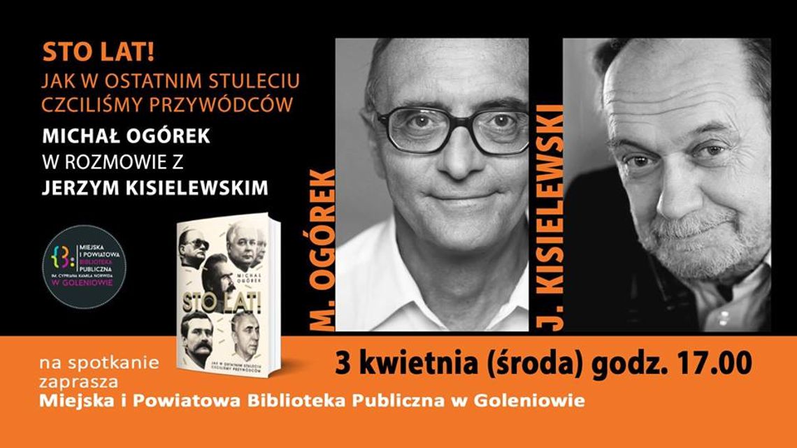 Goleniów. Michał Ogórek i Jerzy Kisielewski - spotkanie