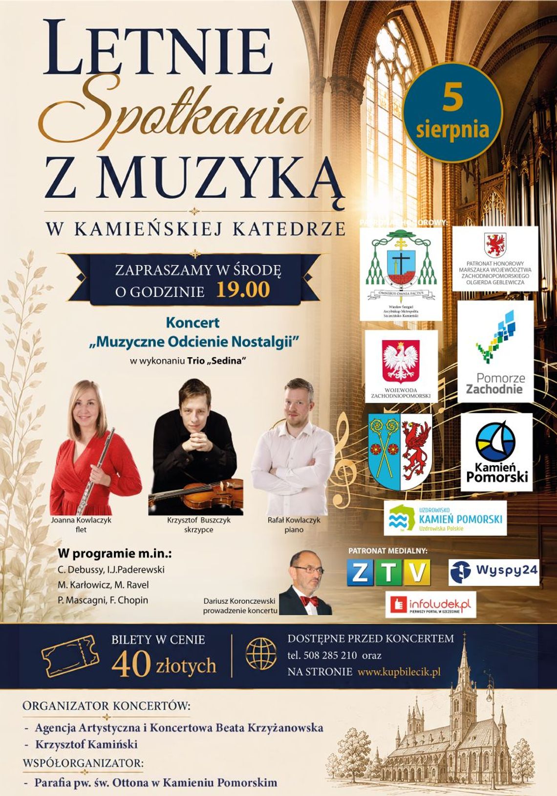 KAMIEŃ POMORSKI: Letnie spotkania z muzyką