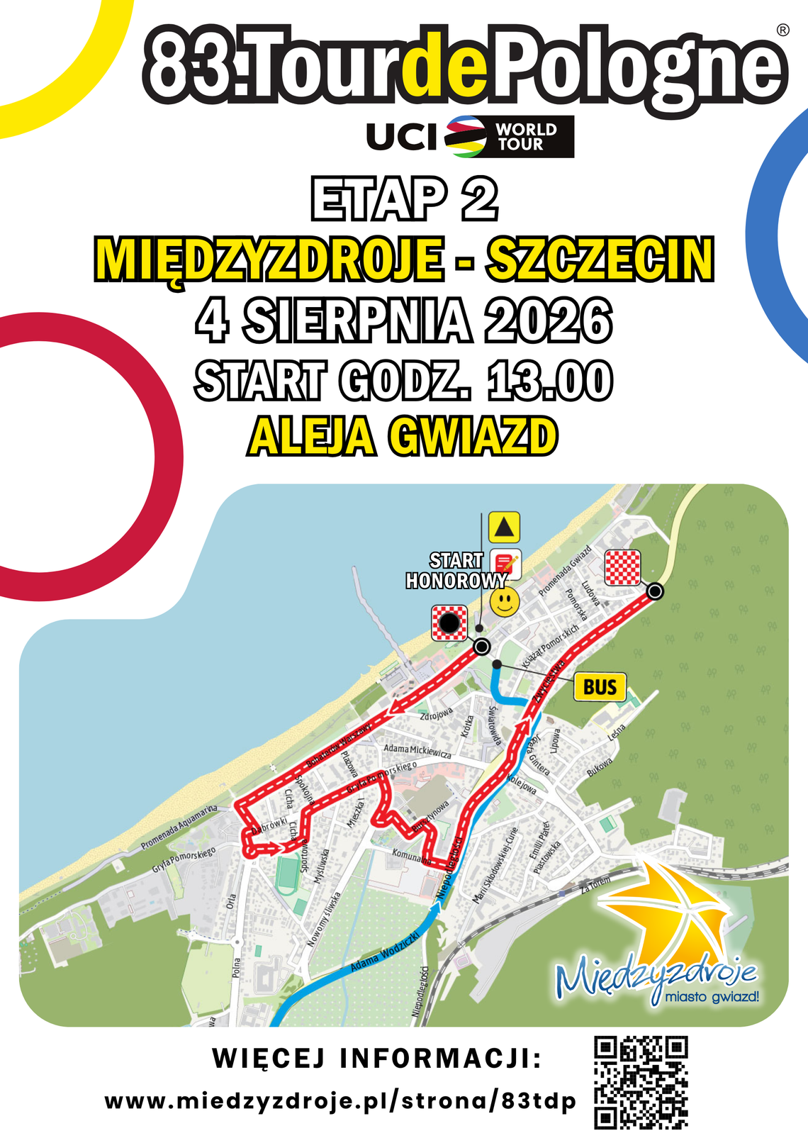 MIĘDZYZDROJE: Tour de Pologne – Aleja Gwiazd MIĘDZYZDROJE: Tour de Pologne – Aleja Gwiazd