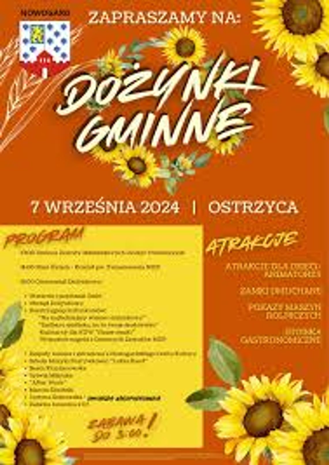 NOWOGARD. DOŻYNKI GMINNE NOWOGARD. DOŻYNKI GMINNE