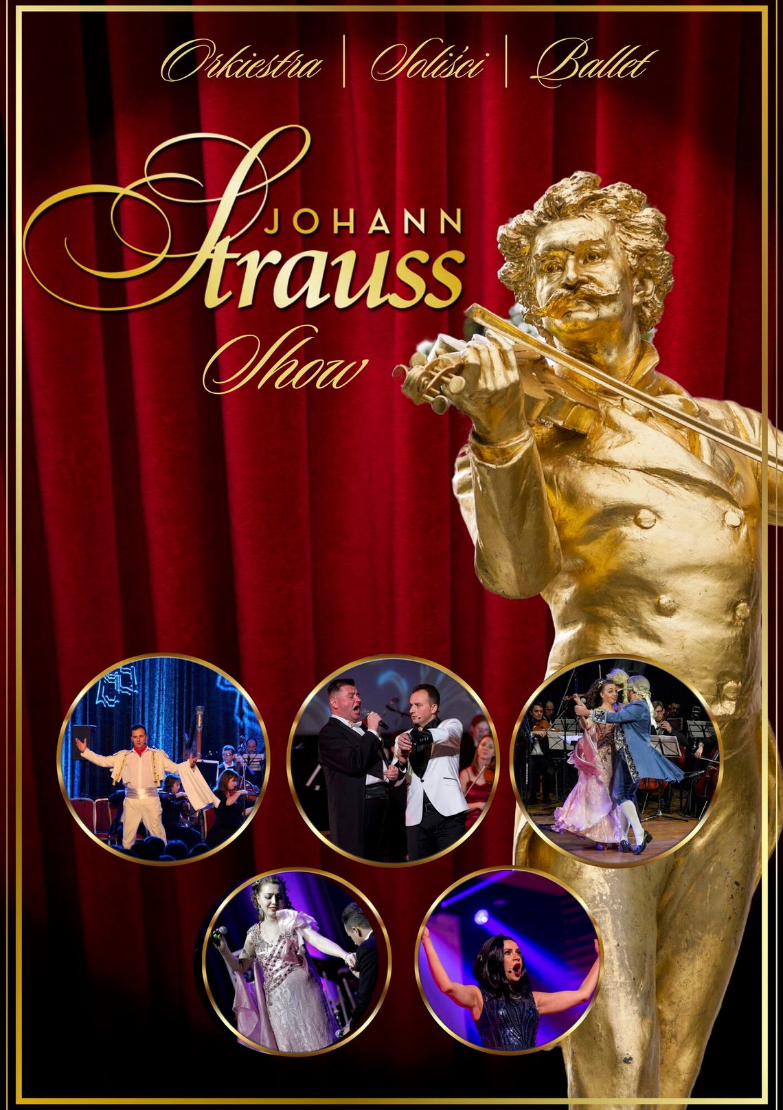 STARGARD. Koncert: Wielka Gala Johann Strauss Show