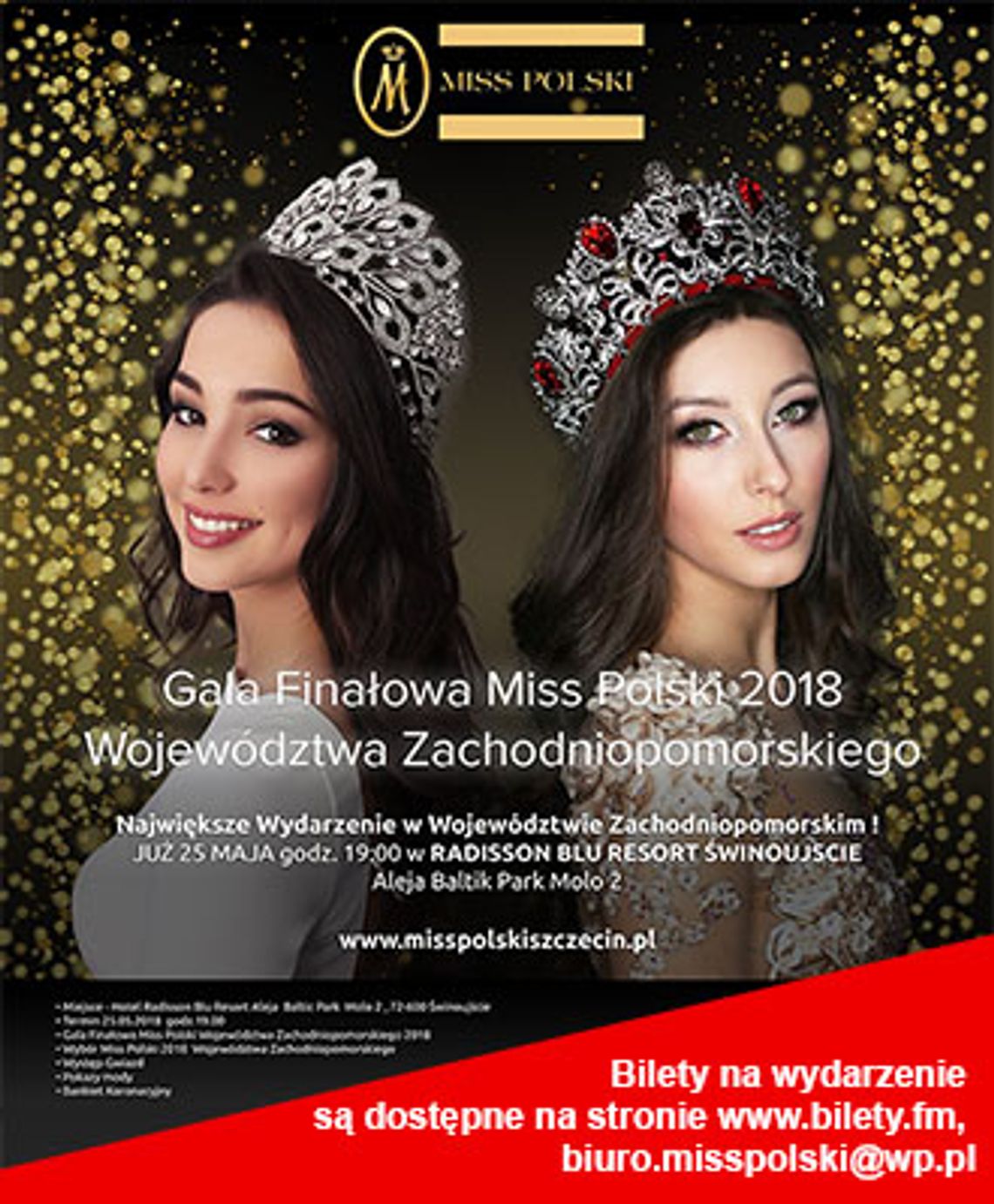 Wielka Gala Finałowa  Miss Polski 2018 Województwa Zachodniopomorskiego