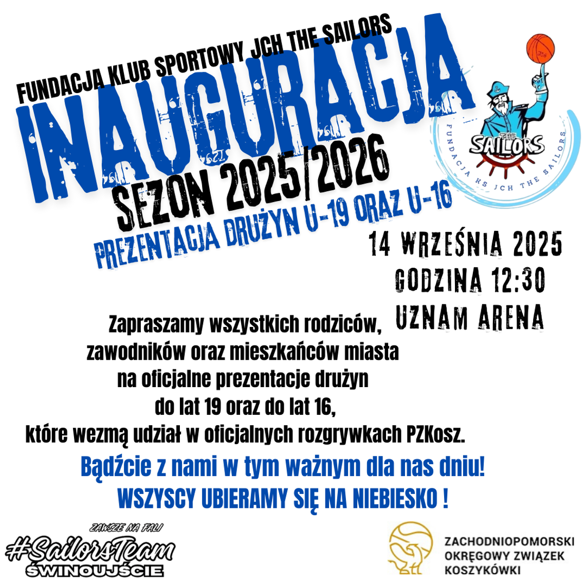 Wielka inauguracja sezonu koszykarskiego w Świnoujściu! Wielka inauguracja sezonu koszykarskiego w Świnoujściu!