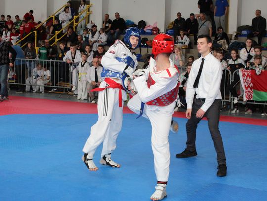 Taekwondo na mistrzowskiej macie